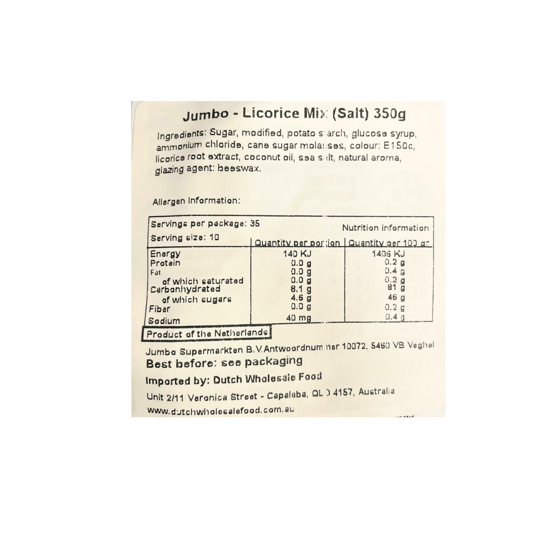 Jumbo Drop Mix Zout - 350g