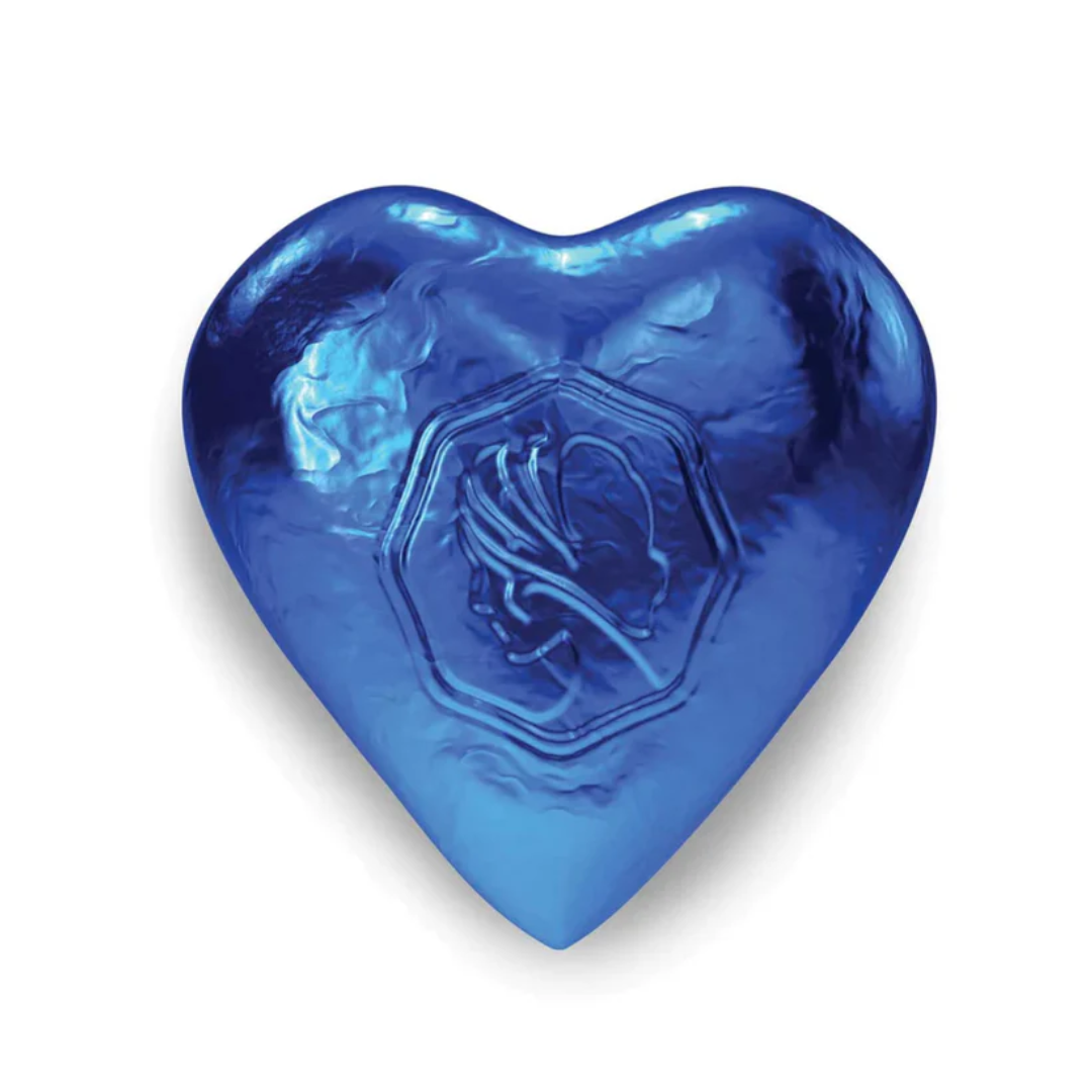 Pink Lady Blue Chocolate Hearts - 1kg