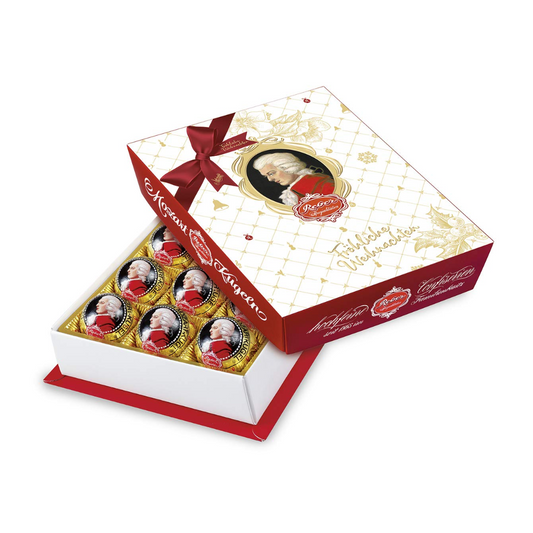 Reber Mozart Kuglen Marzipan - 12 piece