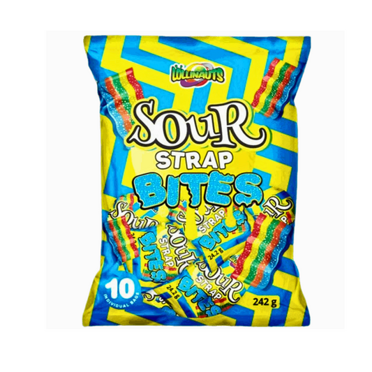 Lollinauts Sour Strap Bites - 10 Pack