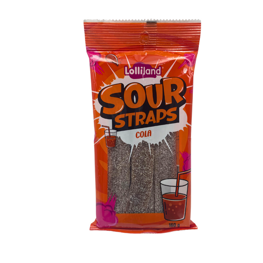 Lolliland Sour Straps Cola - 160g