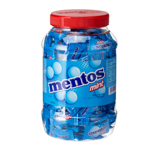 Mentos Mint Jar - 200 pce 540g