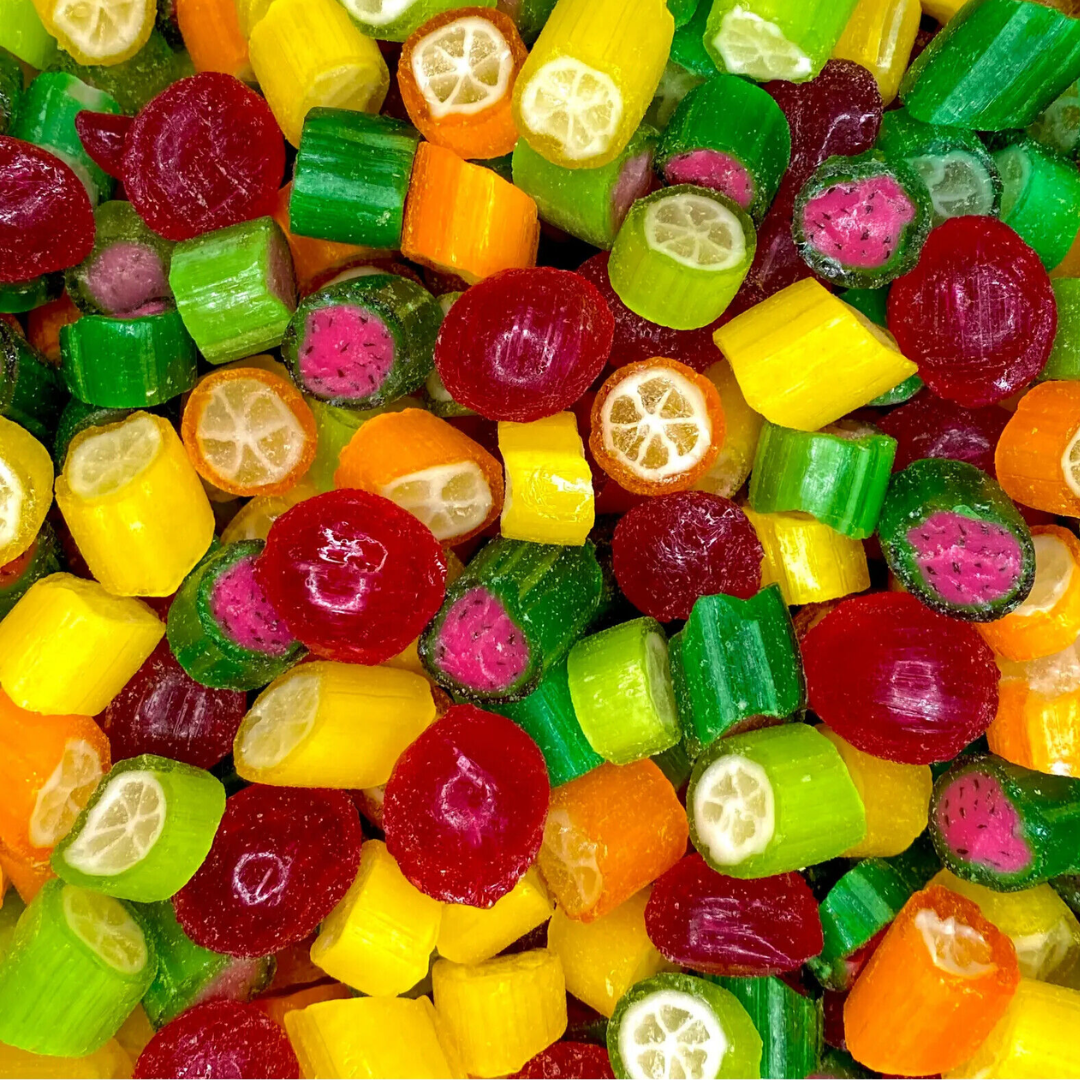 Tutti Frutti Hard Rock Candy - 200g