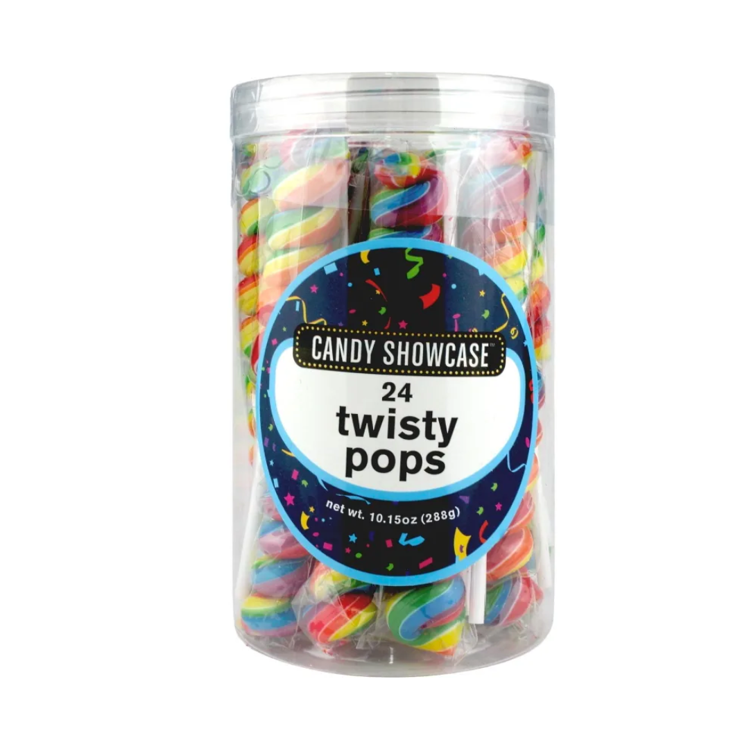Rainbow Twisty Pops