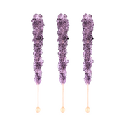 Grape Crystal Candy Sticks - 5 piece