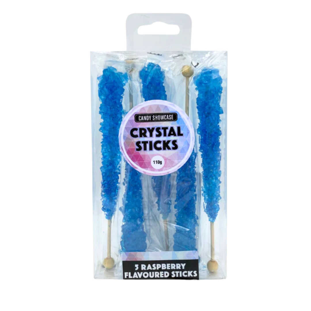 Sweet Candy Raspberry Sticks Raspberry Crystal Candy Sticks - 5 piece – Sweet As