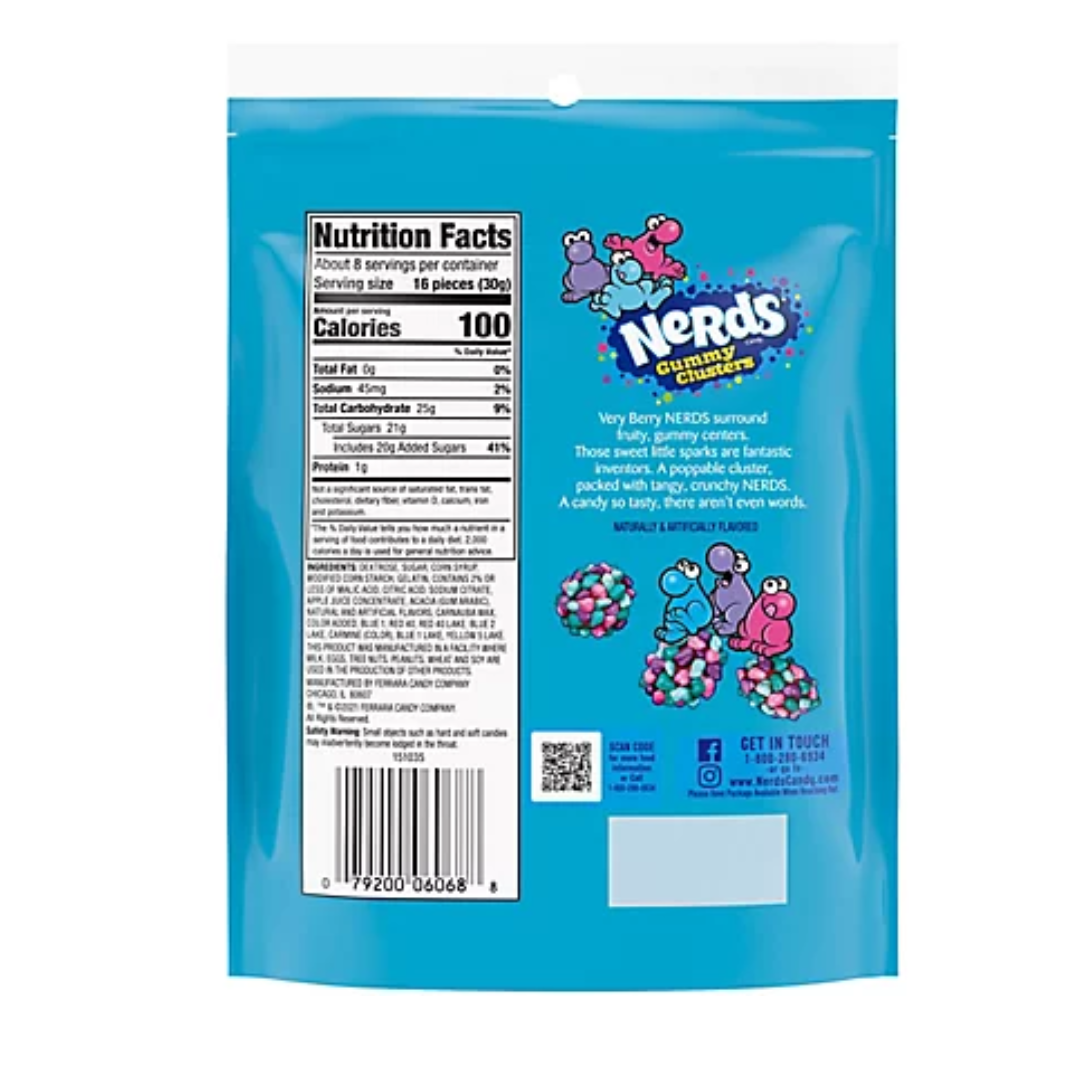 Very Berry Nerds Gummy Clusters - 141g