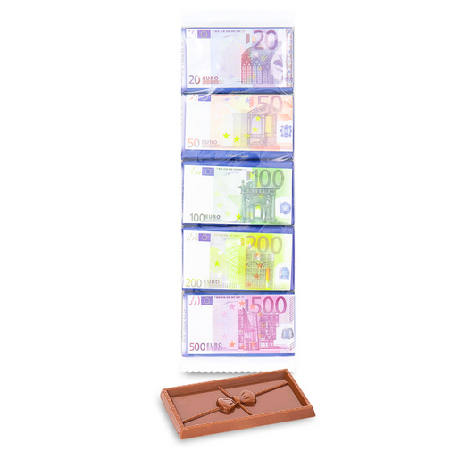 Euro Bank Notes Milk Chocolate 