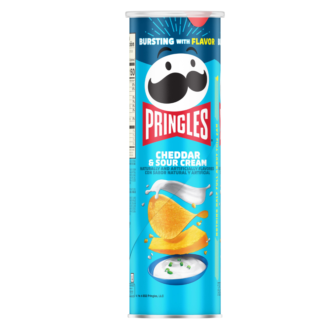 Cheddar and Sour Cream Pringles Crisps