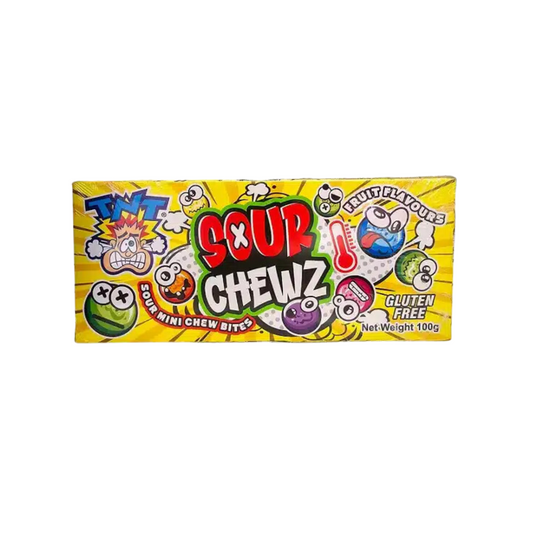 TNT Sour Chewz Mini Bites 100g
