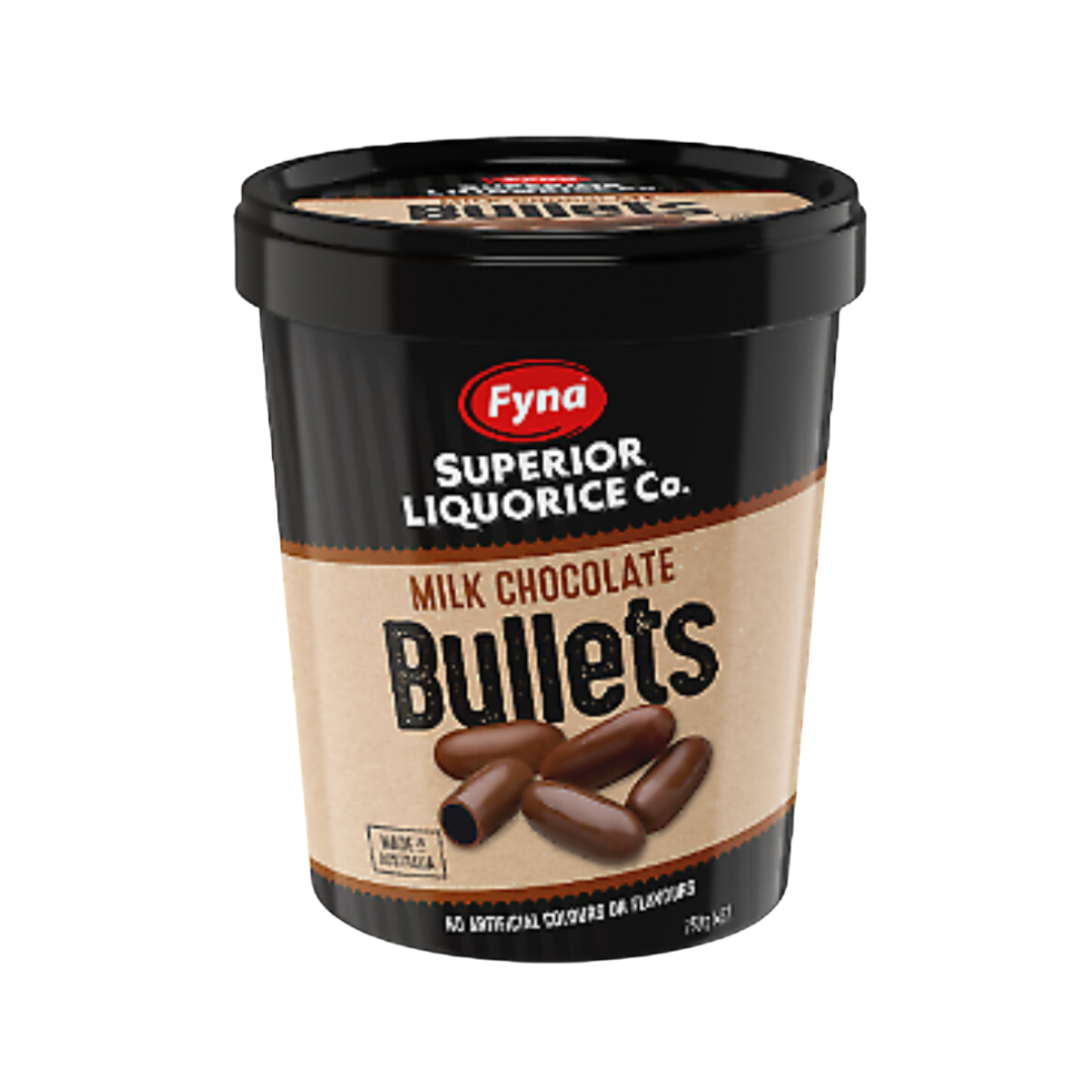 Fyna Bullets / Milk Chocolate / 700g tub