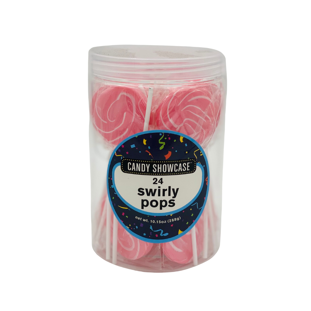 Swirly Pops - 24 Pack / Pink