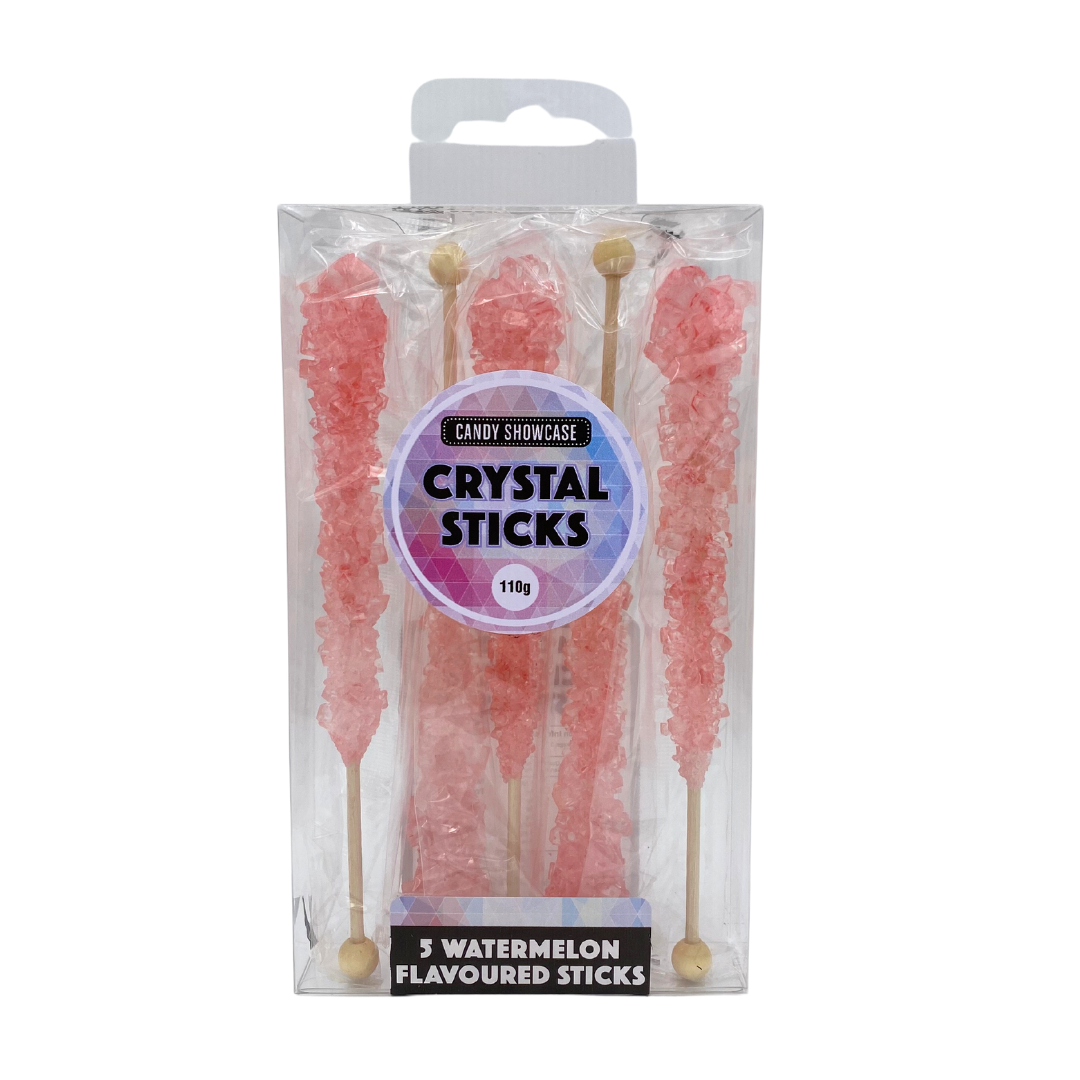 Candy Showcase Crystal Sticks 5 pack / VARIOUS FLAVOURS