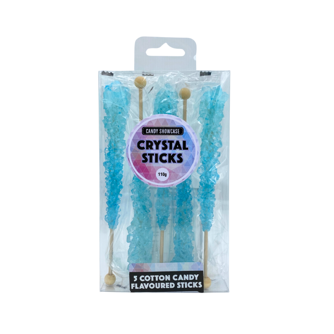 Candy Showcase Crystal Sticks 5 pack / VARIOUS FLAVOURS