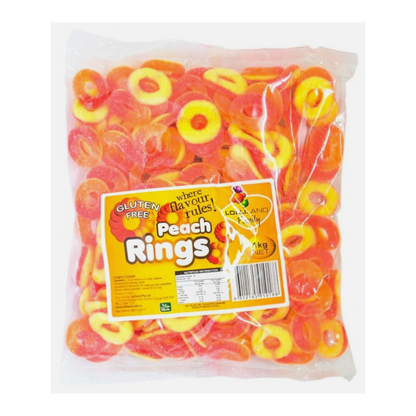 Lolliland Sour Peach Rings - 1kg