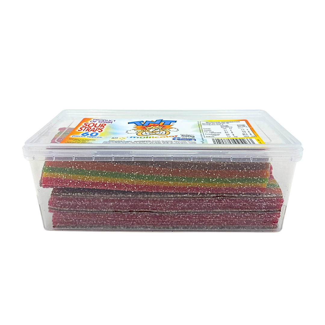 TNT Multicolor Sour Straps / 60 pack