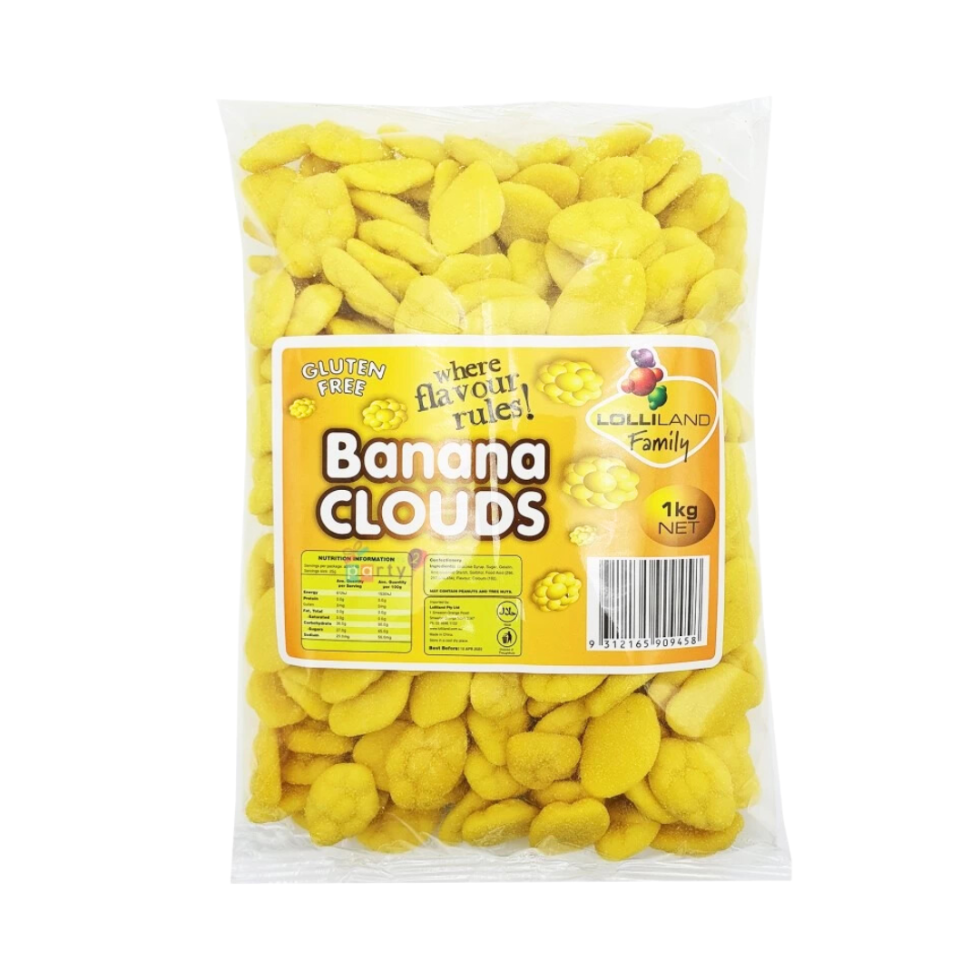 Clouds- Lolliland Banana Cloud Lollies