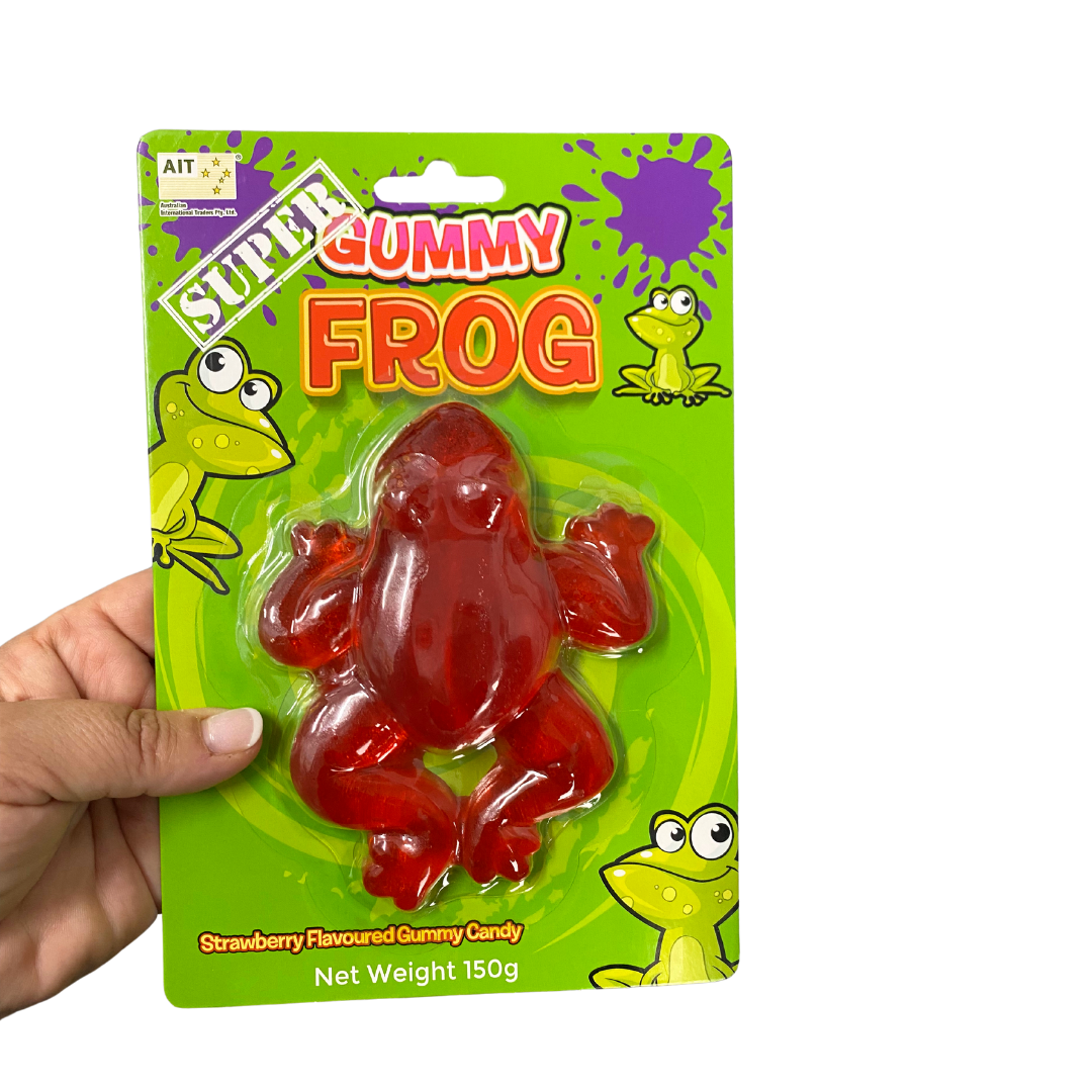 Super Sized Gummy Red Frog 150g