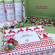 Branded Corporate Christmas Gift Box – 1.25kg Premium Chocolate & Candy (180 pieces)