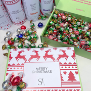 Branded Corporate Christmas Gift Box – 1.25kg Premium Chocolate & Candy (Min. 12)