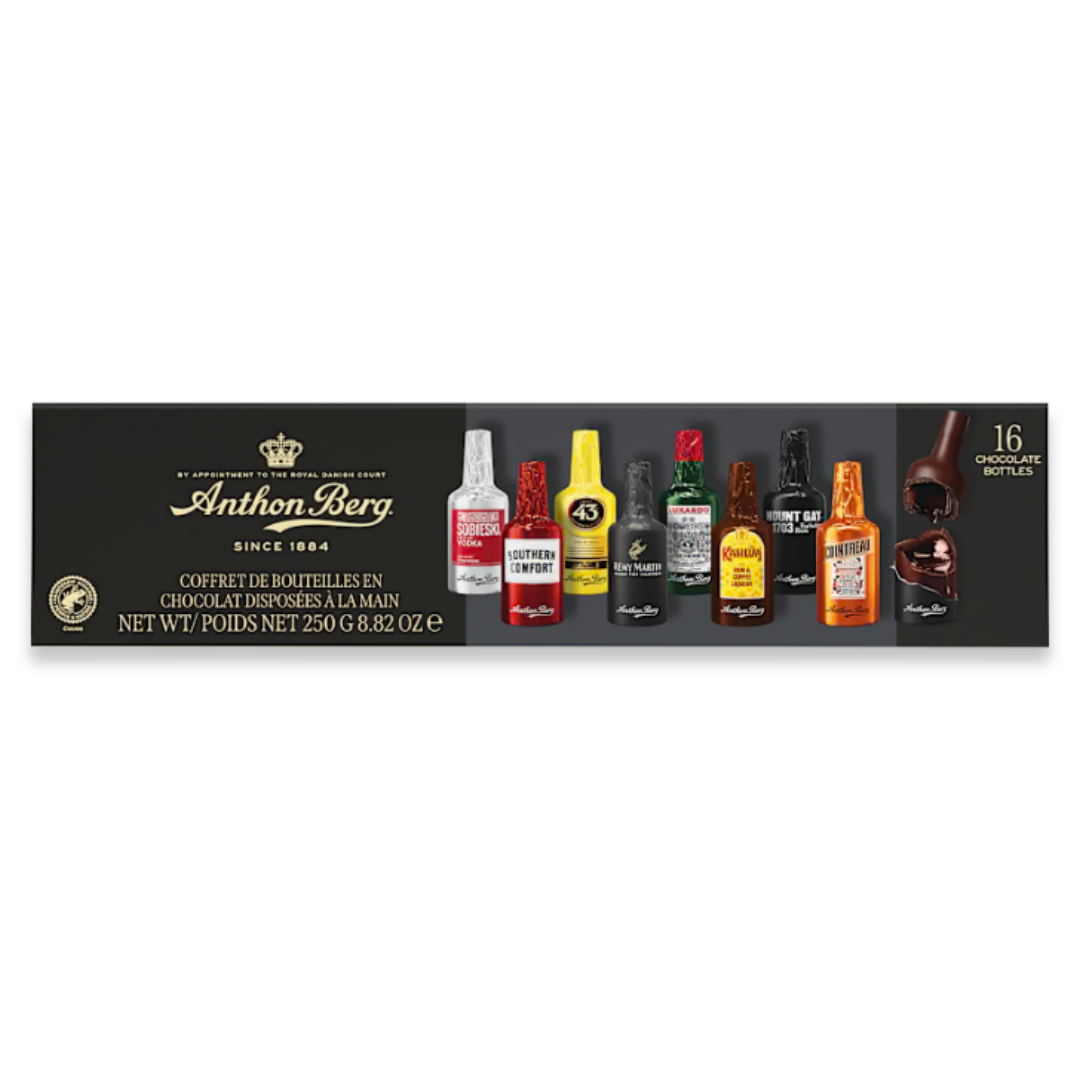 Anthon Berg Signature Liqueur Bottles Collection - 16 piece