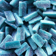 Damel Vegan Sour Blue Raspberry Slices 1kg