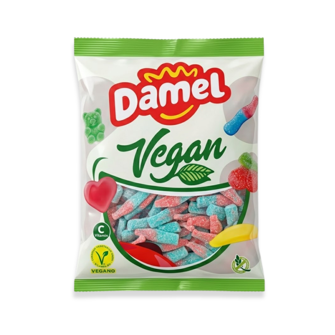 Vegan Sour Gum Bottles 1kg