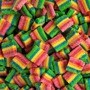 Multicolour Sour Belt Bites 1kg