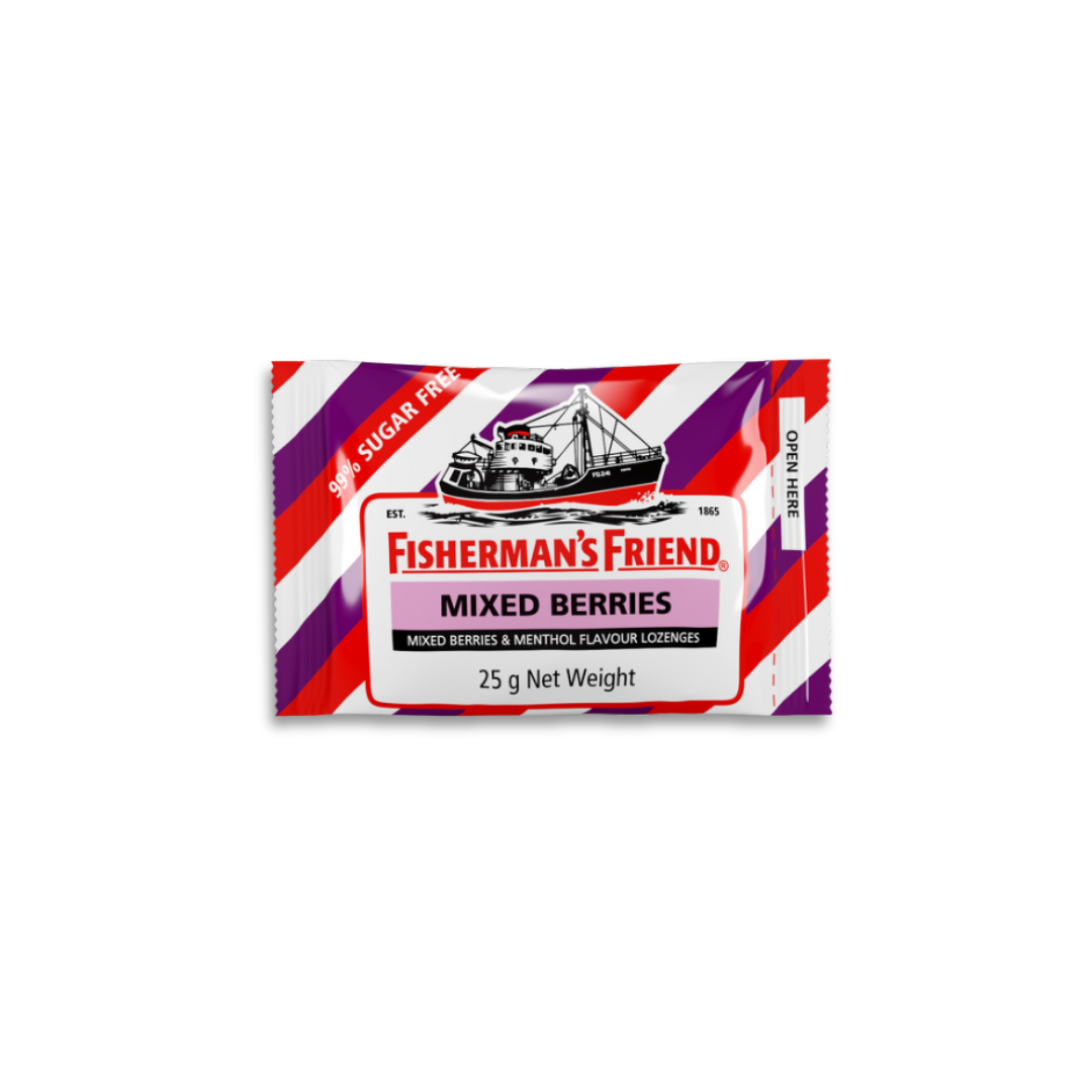 Fisherman's Friend Mixed Berry & Menthol Lozenges 12 Pack