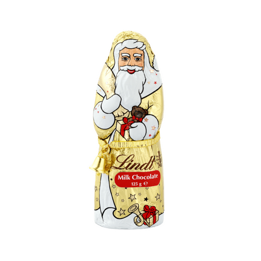 Lindt Glamour Santa Milk Chocolate - 125g
