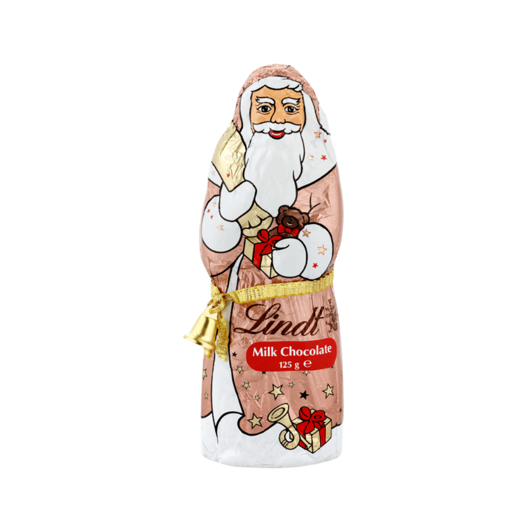 Lindt Glamour Santa Milk Chocolate - 125g