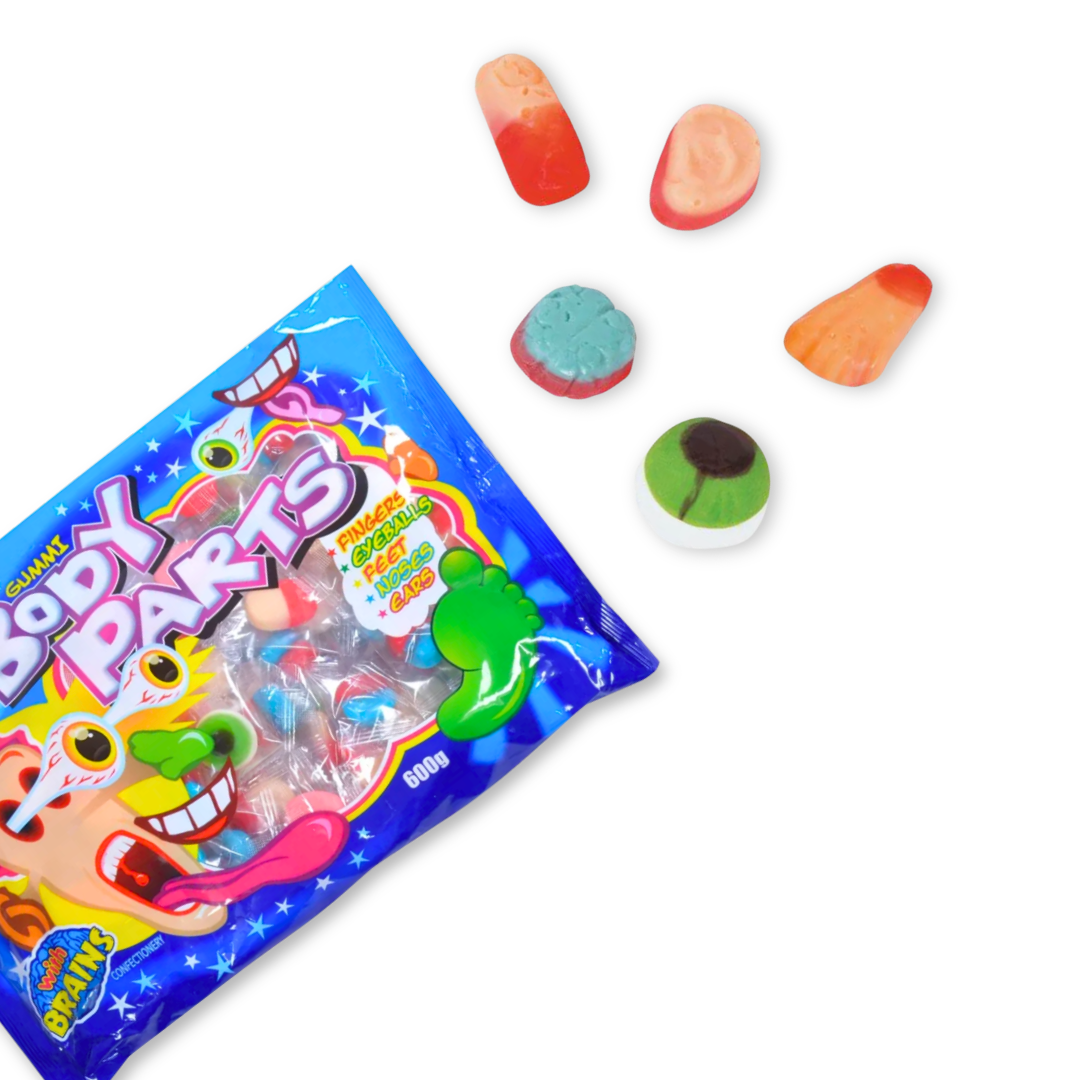 Gummi Body Parts 500g (60 pieces)
