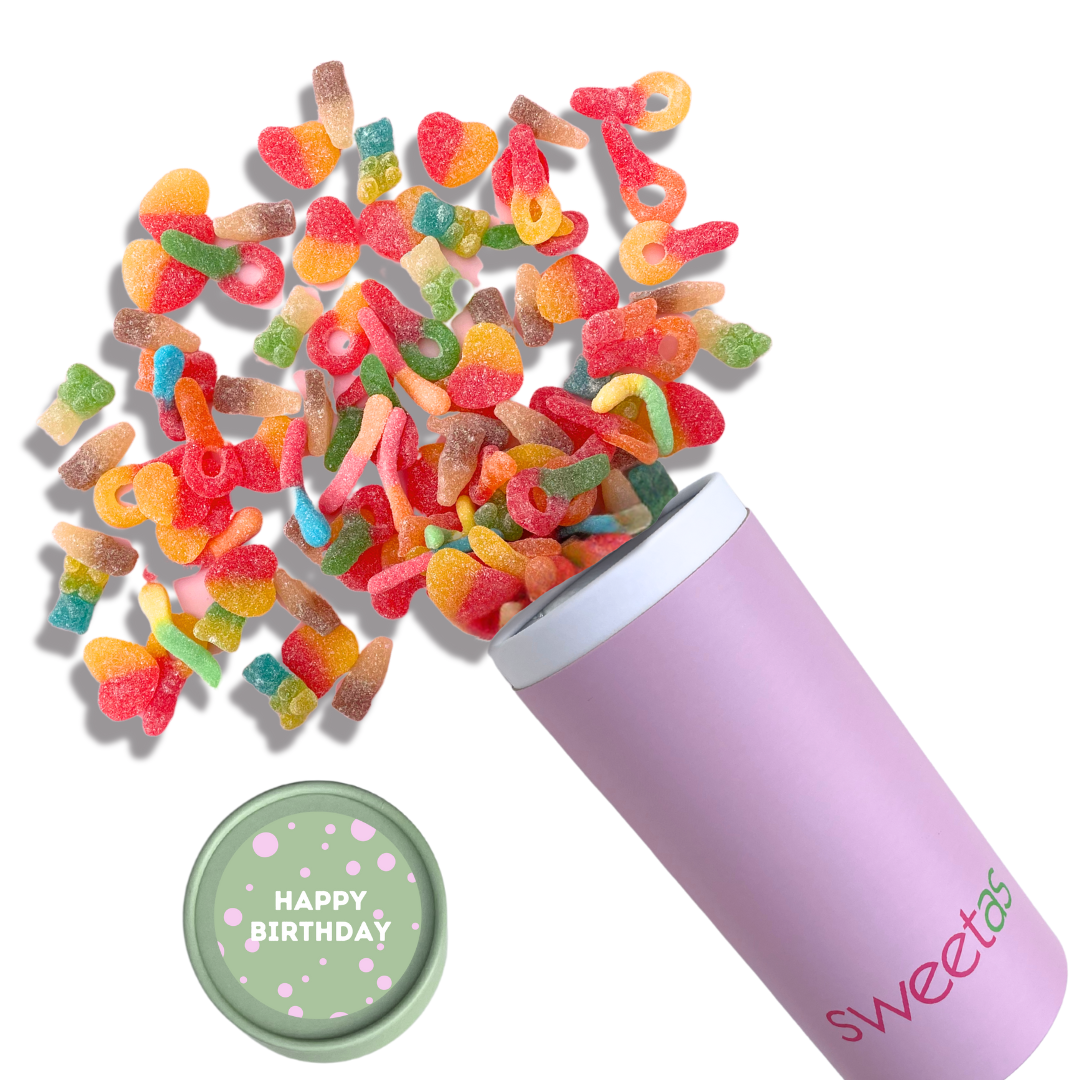 Sour Lolly Mix Treat Tube - 1kg