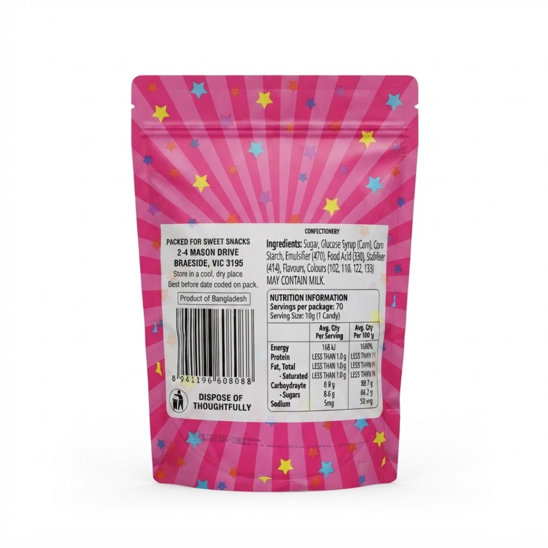 Kandy Man Compressed Candy Bag 700g