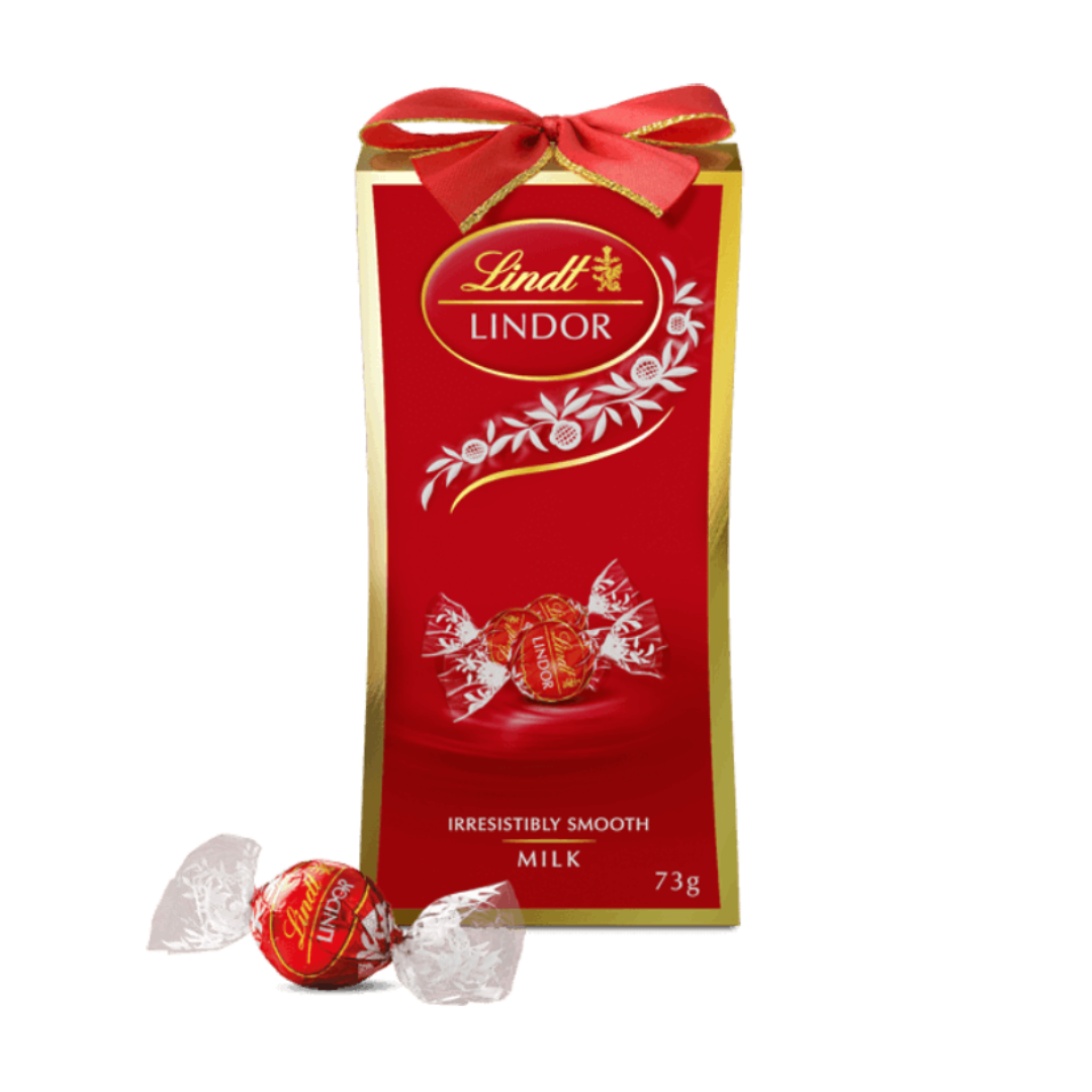 Lindt Lindor Token Milk Chocolate Gift Box - 73g