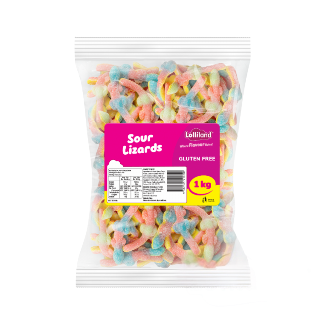 Lolliland Sour lizards – Sweet As