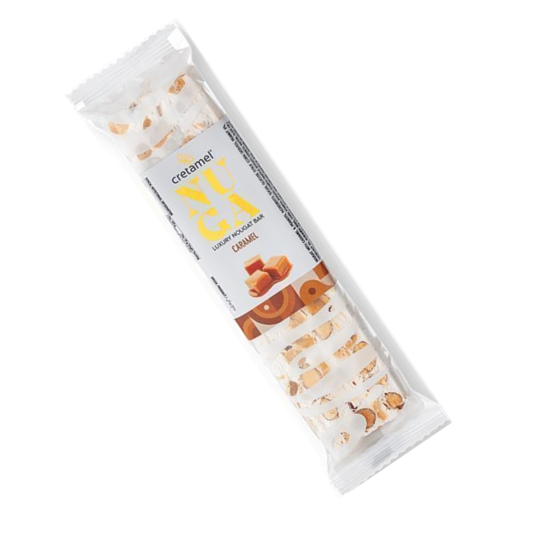 Cretamel NUGA Luxury Nougat Bar Caramel - 70g
