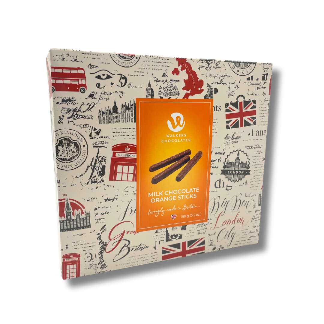 Walkers Milk Chocolate Orange Sticks - 150g
