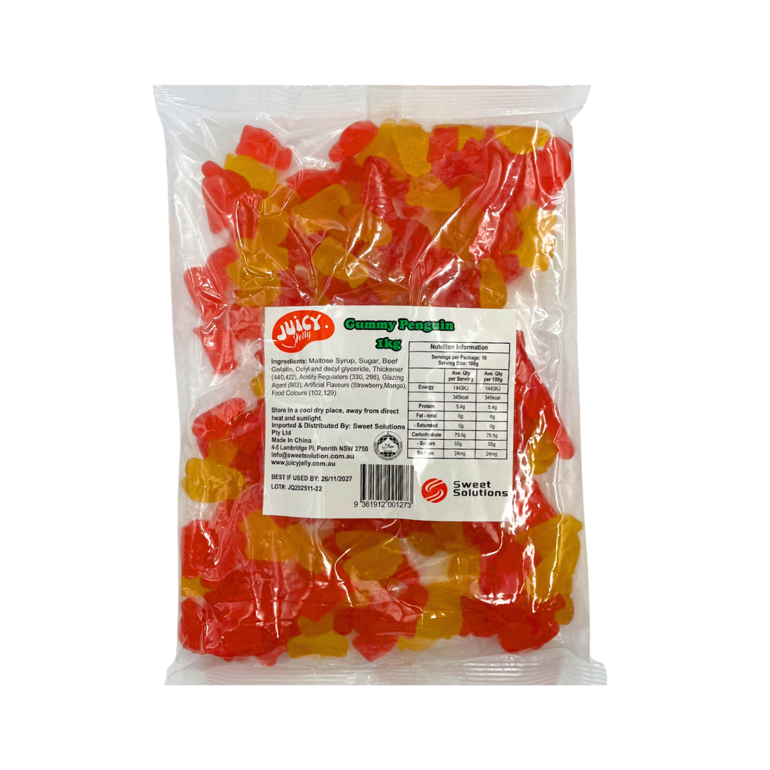 Juicy Jelly Gummy Penguin 1kg