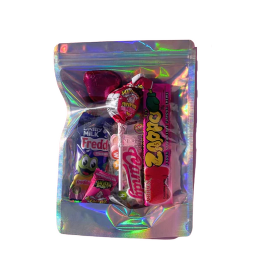 Pink Treat Lolly Bag 100g