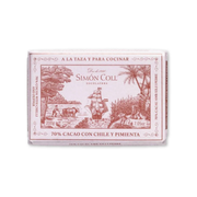 Simon Coll Hot Chocolate Block (Chilli 70%) 200g