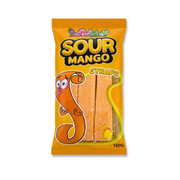 Juicy Jelly Sour Mango Straps 160g