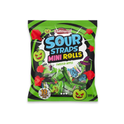 Sour Strap Mini Rolls Twisted Apple (10 Pieces)