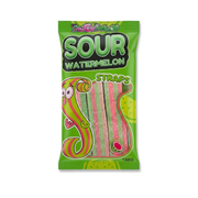Juicy Jelly Sour Watermelon Straps 160g
