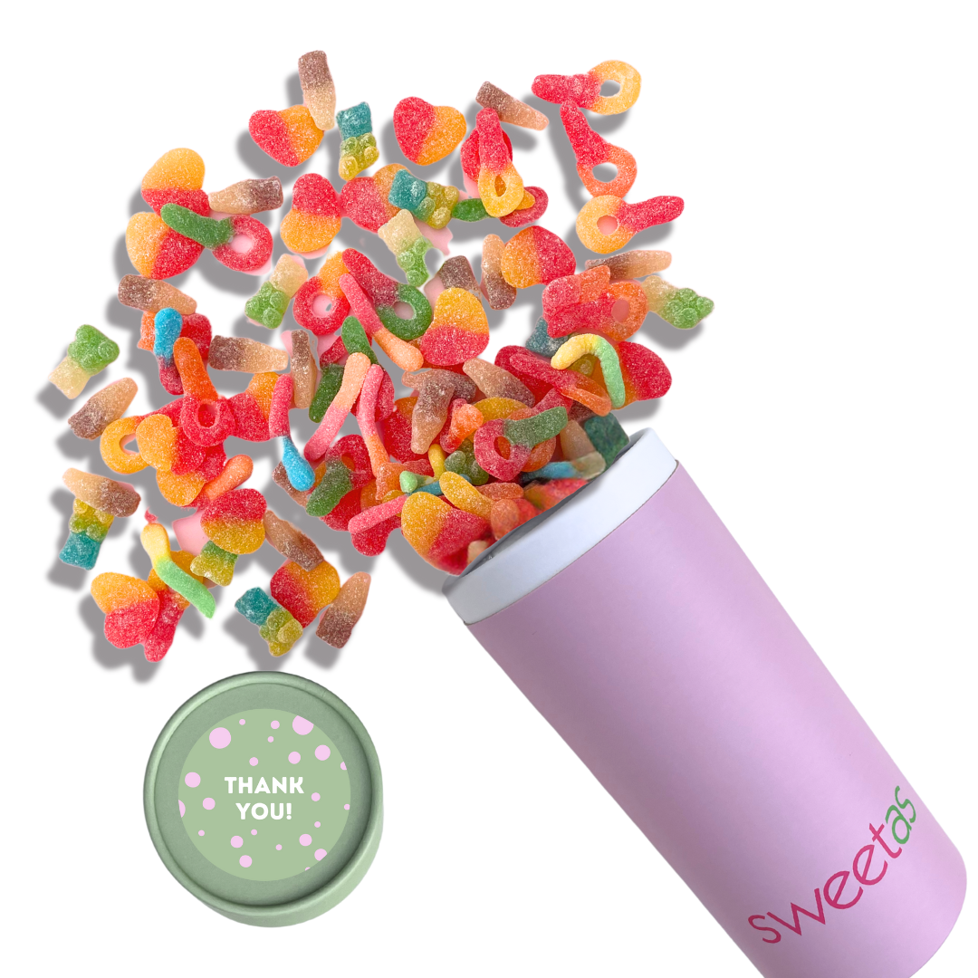 Sour Lolly Mix Treat Tube - 1kg