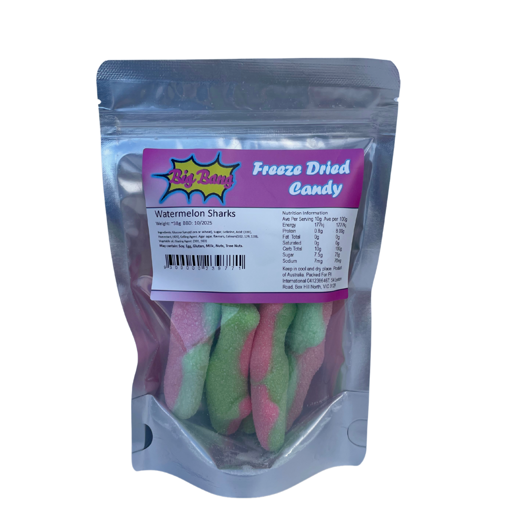 Big Bang Freeze Dried Watermelon Sharks 38g