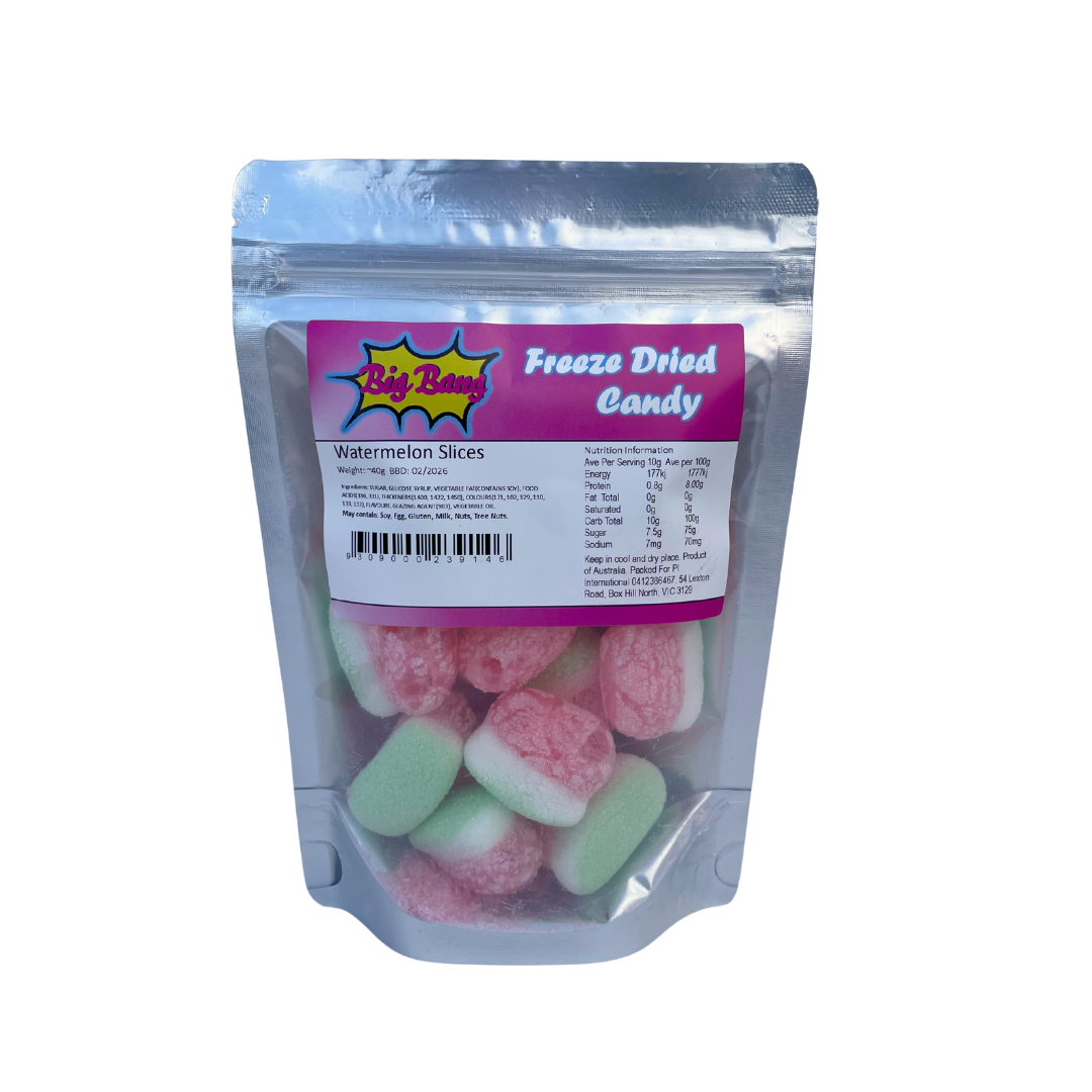 Big Bang Freeze Dried Watermelon Slices 40g
