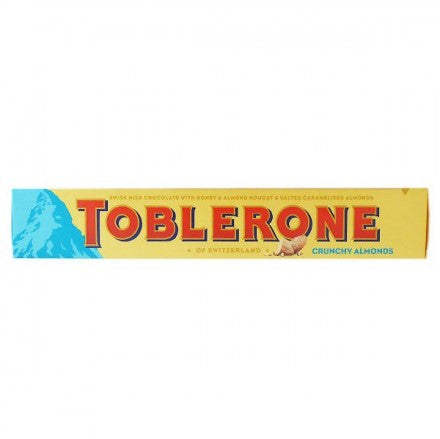 Toblerone - Milk Chocolate with Crunchy Almonds 360g