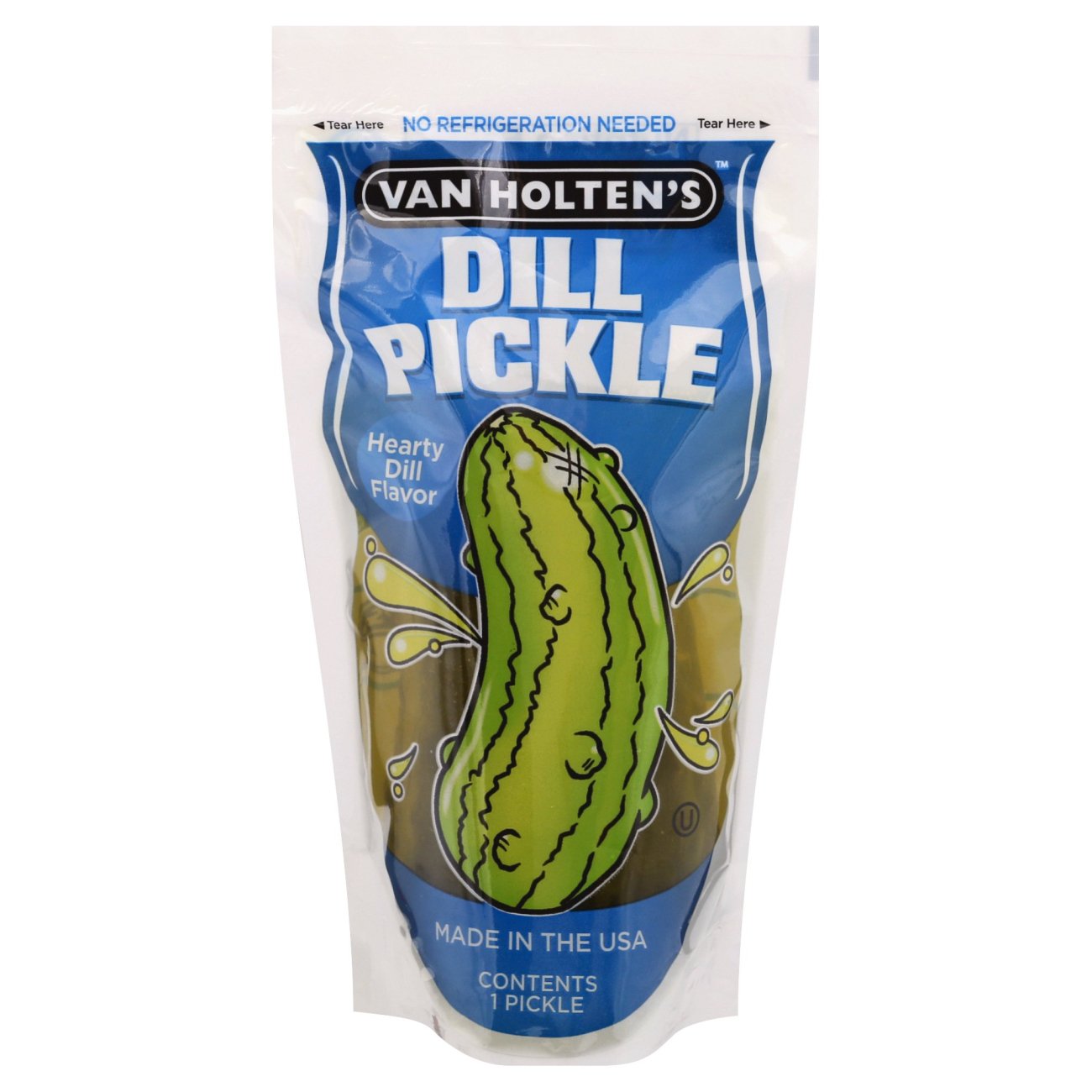 Van Holten's Dill Pickle in a Pouch