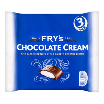 Fry's Chocolate Cream 3 pack 147g (3x49g)
